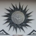 Kovana zunanja stenska luč