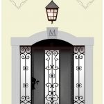 Risba kovanih vrat, oblikovanje kovanih vrat