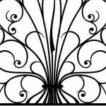 Risba kovanih vrat, oblikovanje kovanih vrat